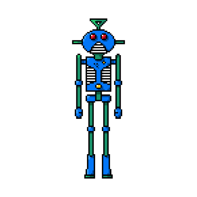 Pixel Robot 084 by Vampireslug