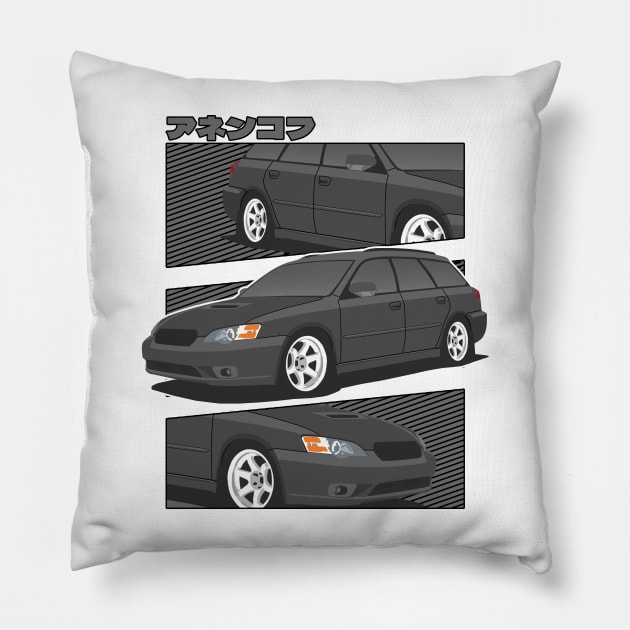 Subaru Outbeck Pillow by Rebellion Store