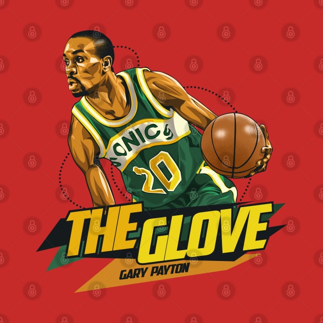 Gary Payton by bikonatics