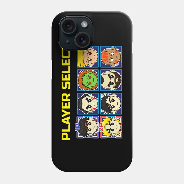 Select Player Phone Case by Chibi Pops