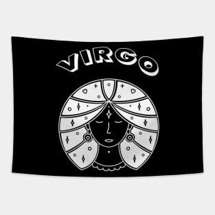 Virgo Zodiac Sign Tapestry