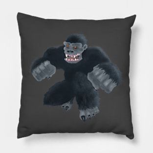 Furious Gorilla Pillow