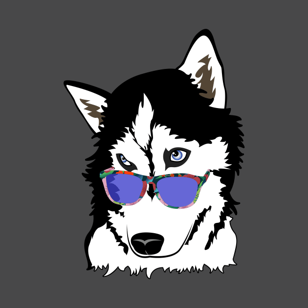 Steel The Husky (Larger Design) by steel_the_husky