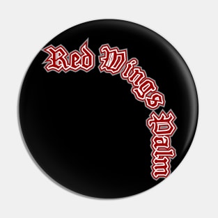 Red Wings palm Pin