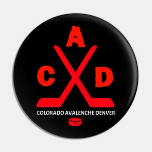 Colorado avalenche danver Pin