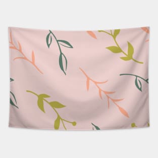 Pink Autumn Breeze Tapestry