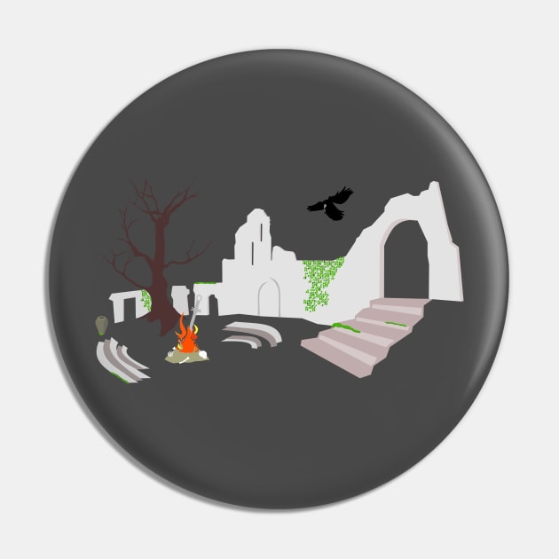 Firelink Shrine Pin by SyFFiLiS