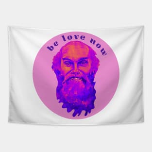 Ram Dass Be Love Now Purple Tapestry