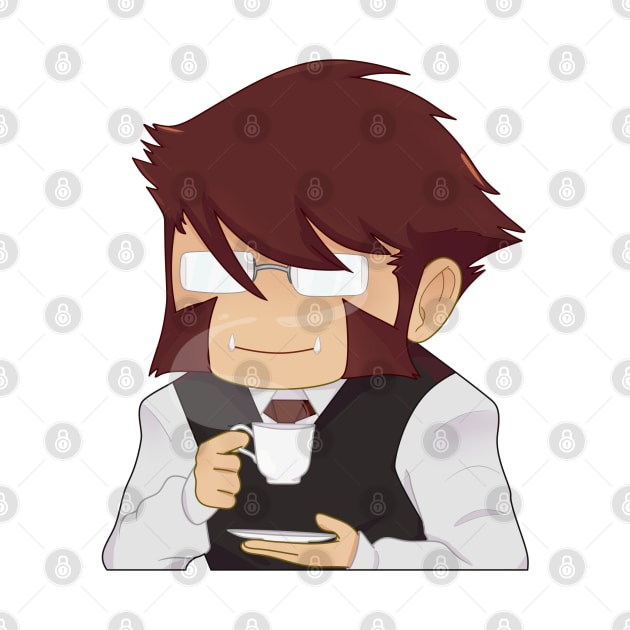 Klaus V. Reinherz chibi tea by DaniMani