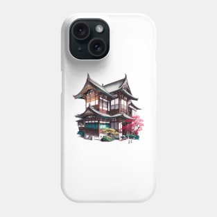 The houses of Ōsaka Phone Case