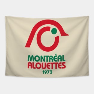 RETRO Montreal Alouettes Football 1973 Tapestry