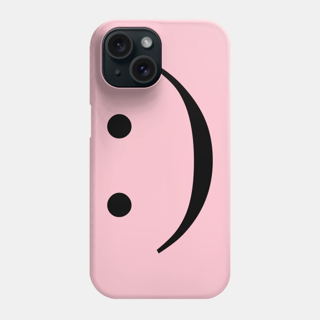 Keyboard happy face Phone Case by C-Dogg