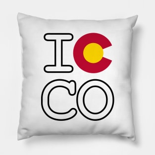 I Love Colorado Pillow