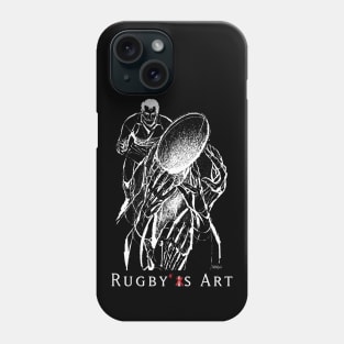 Rugby Line-Out W by PPereyra Phone Case
