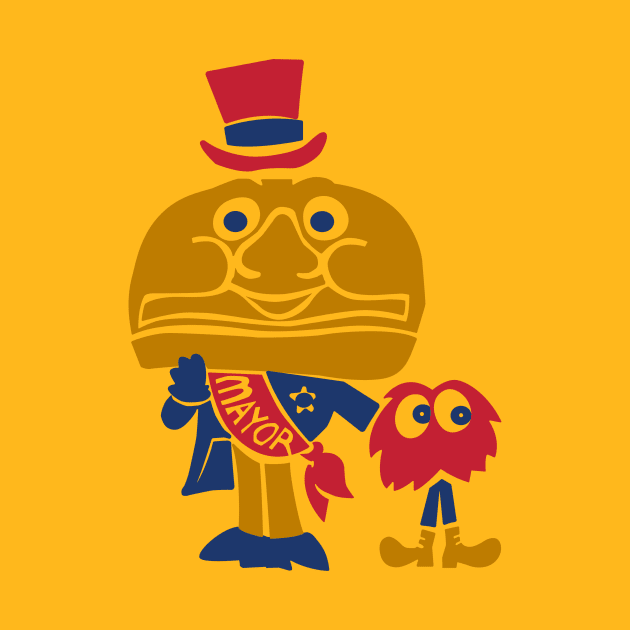 Mayor McCheese & Gobblin by DustinCropsBoy