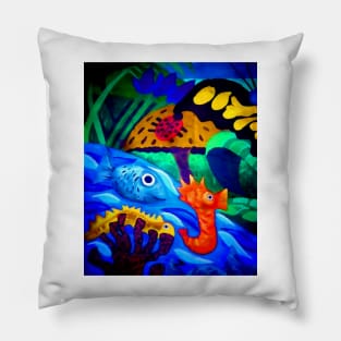 Marine Life #1a Pillow