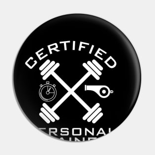 Fitness Gift for Health Coach - Certified Personal Trainer Pin