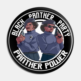 Black Panther Party Logo Pin