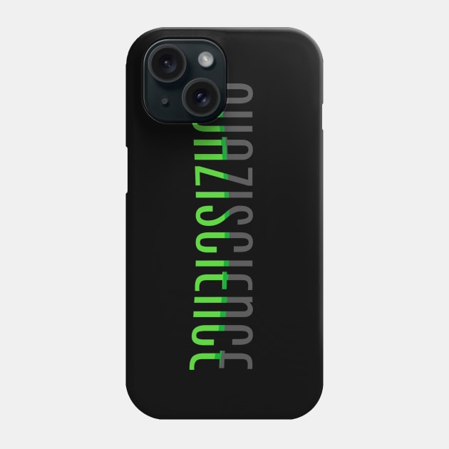 quaziscience font Phone Case by J. Augustus