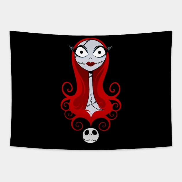 Rag Doll in Love Tapestry by hauntedmanor