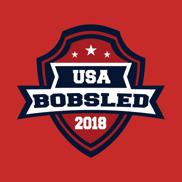 USA Bobsled Pyeongchang 2018 - Olympic Games - T-Shirt | TeePublic