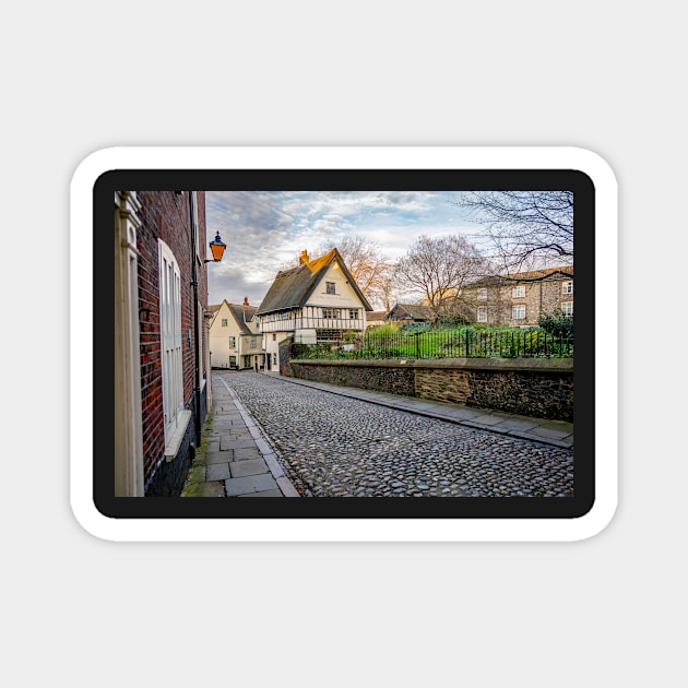 The Britons Arms cafe in Elm Hill, Norwich. The oldest cafe in the city along one of the oldest streets in the city Magnet by yackers1