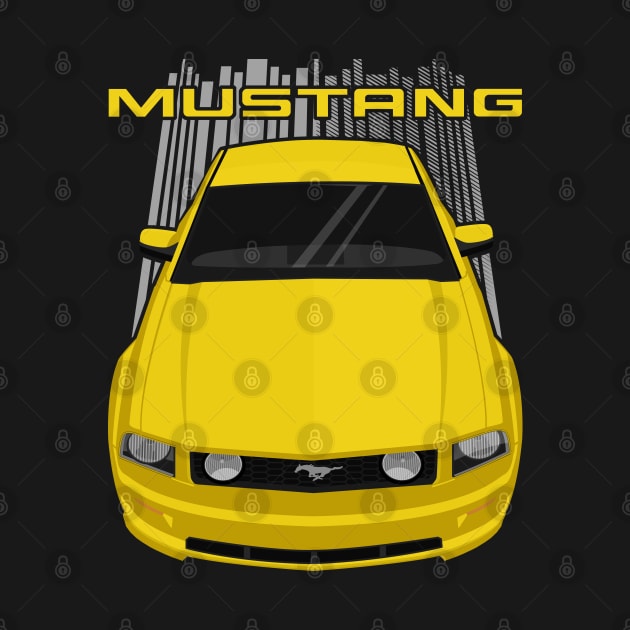 Mustang GT 2005-2009 - Yellow by V8social