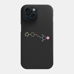 Buspar Chemical Structure Phone Case