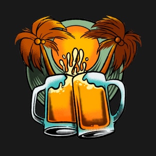 Tropical Toast - Cheers to Beach Beers T-Shirt