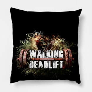 Deadlift Walking Dead Pillow