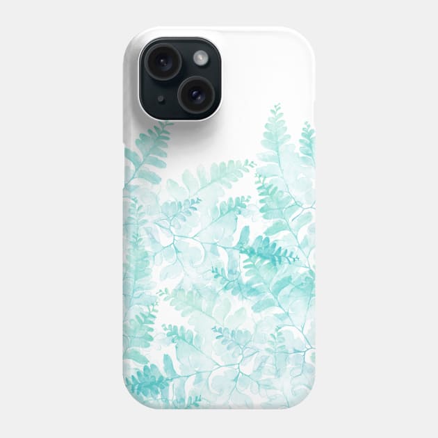 Ferns Rising Phone Case by ruifaria