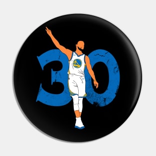 Steph Curry Number 30 Pin