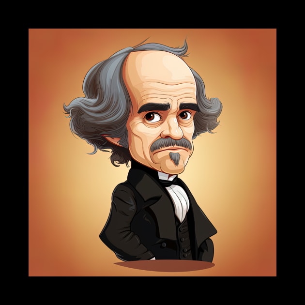 Nathaniel Hawthorne by ComicsFactory