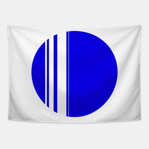 Wuhuu Blue Ball Tapestry by Wuhuu