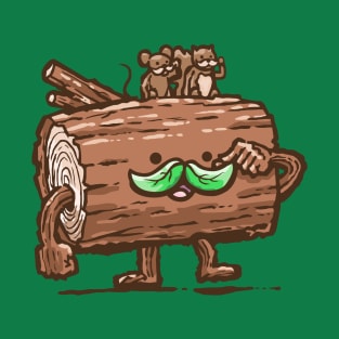 The Mustache Log T-Shirt