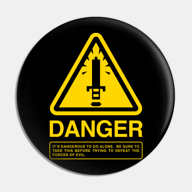 DANGER Take This Pin by demonigote