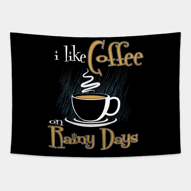 Coffee Solves Everything Coffee Tapestry by GreenCowLand