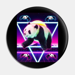 Panda Rave - Raving Panda Pin