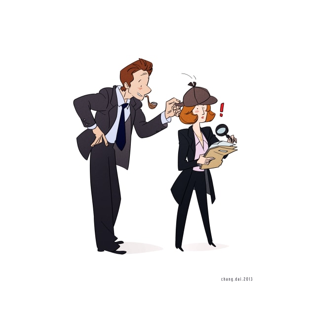 X files Sherlock Holmes by tumblebuggie