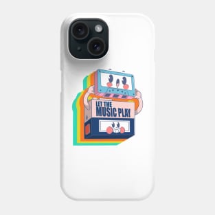 Let The Music play Phone Case