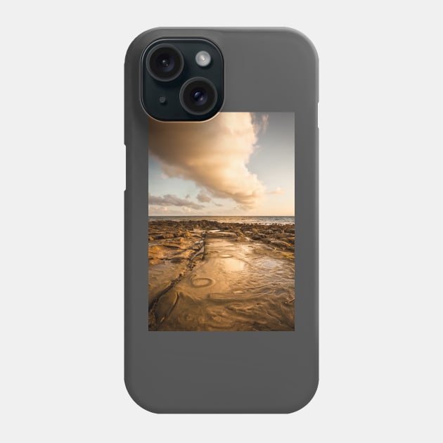 Rocky beach at tip of Borneo Phone Case by Juhku