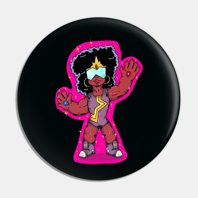 Garnet Pin by Grumble 