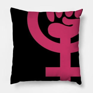 feminist logo Pillow