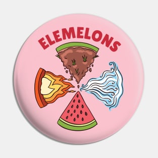 Watermelon Elements Pin