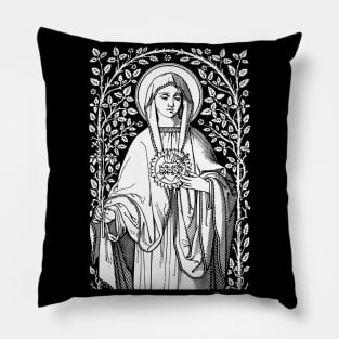 Vintage Virgin Mary Catholic Pillow