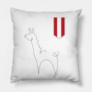 Peruvian llama Pillow