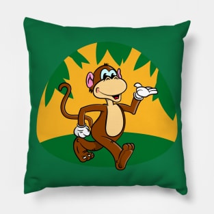 Walking Monkey Pillow