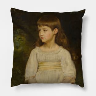 Portrait of Miss Scott, daughter of the Late Thomas Alexander Scott of Philadelphia by John Everett Millais Pillow