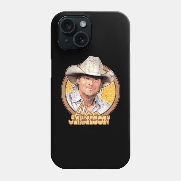 Smooth as Tennessee Whiskey Alan Jackson Edition Phone Case by Iron Astronaut