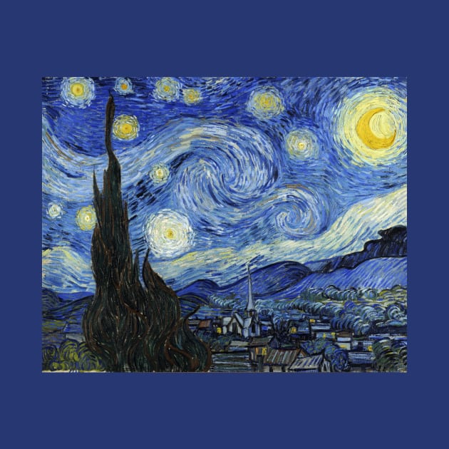 Vincent Van Gogh Starry Night by fineartgallery